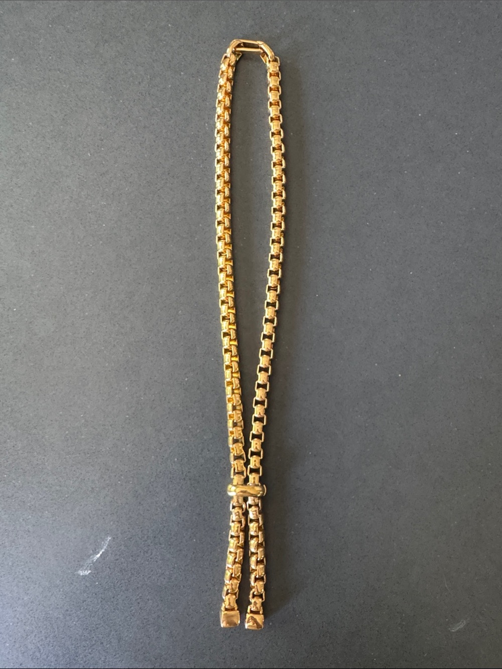 Laura Lombardi Box Chain Necklace - Women Jewelry